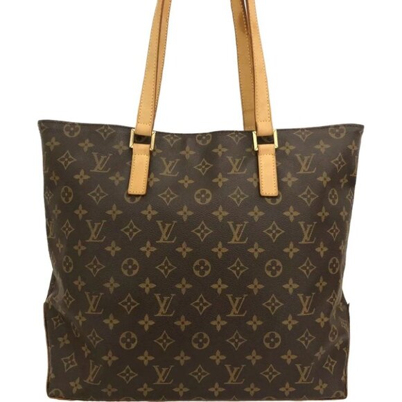 960359AH (V5) Louis Vuitton Tote Bag Cabas Mezzo Brown Monogram - Picture 1 of 13